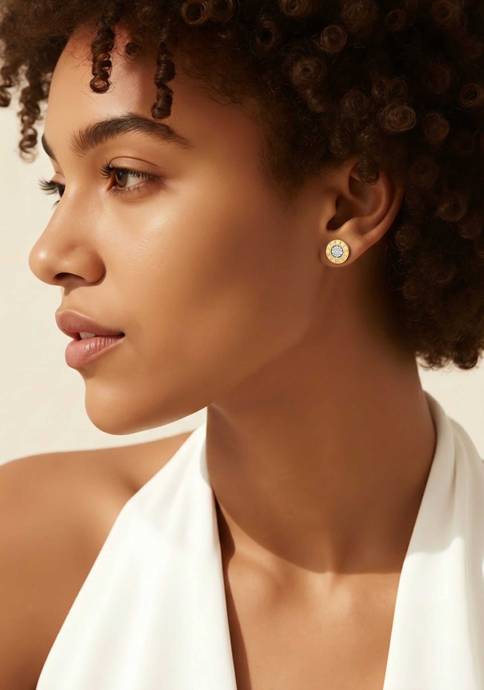 Roman Numeral studs