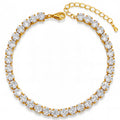 18k Gold plated tennis bracelet