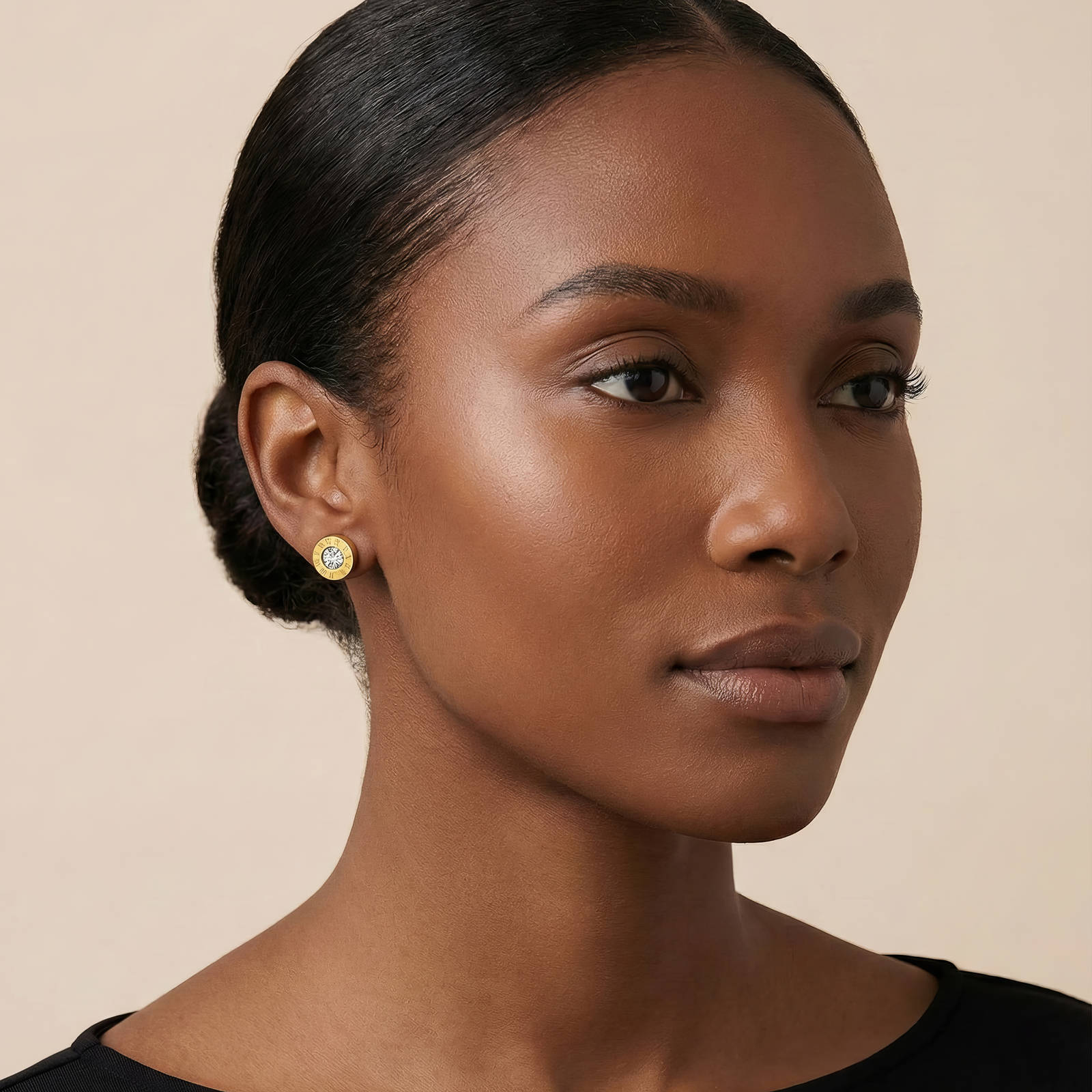 Roman Numeral studs