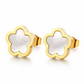 Meadow flower 18k Gold plated earrings