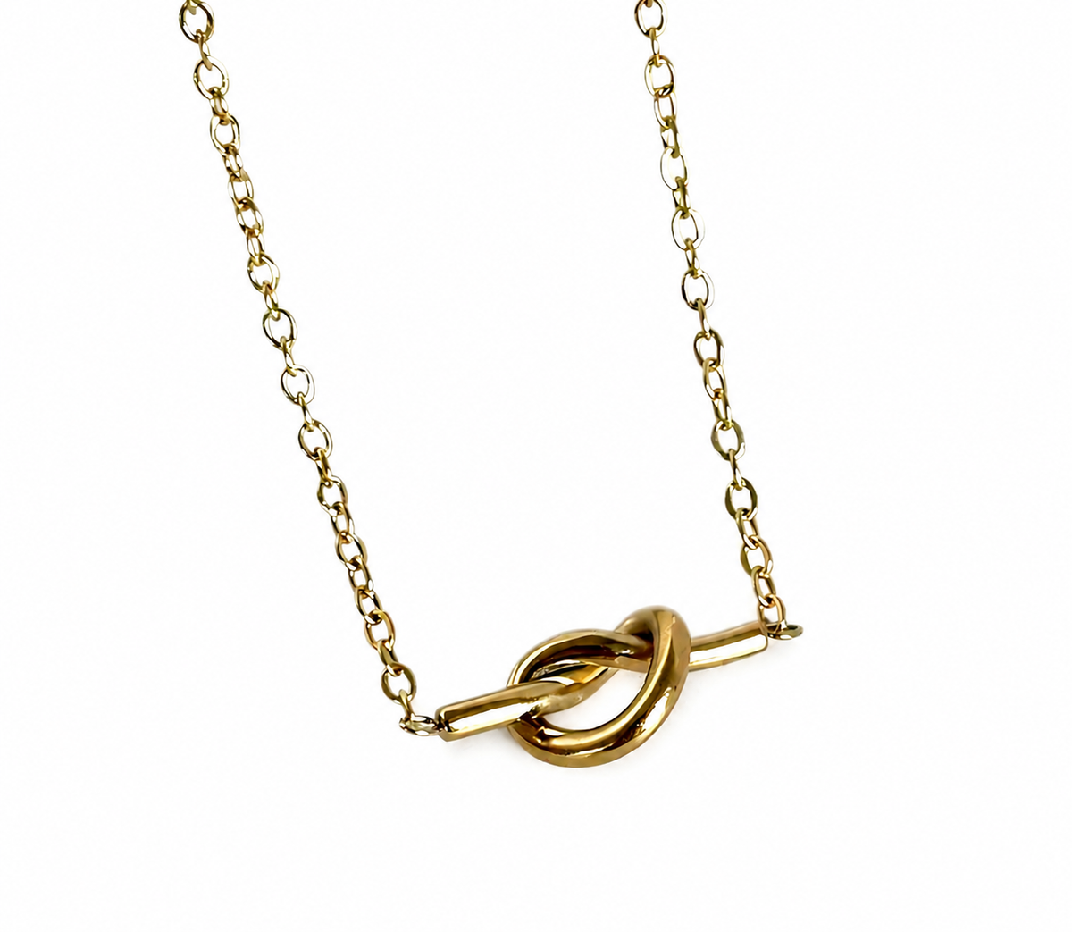 The Gold Knot Necklace