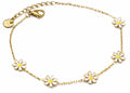 Daisy chain bracelet